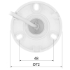 KAMERA IP TC-C34QN SPEC:I5W/E/Y/2.8MM/V4.2 SuperLite SERIES - 4 Mpx 2.8 mm TIANDY